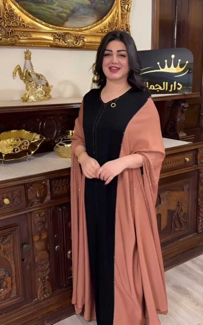 Double,Shade,Dubai,Cherry,Kaftan,Borka