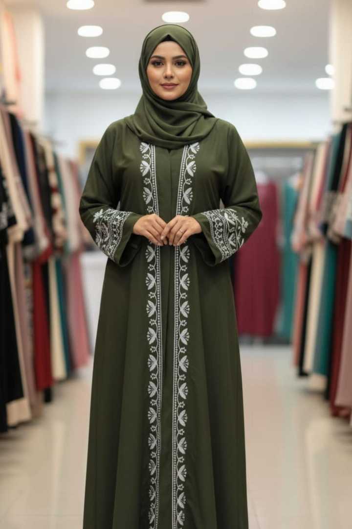 Exclusive,Embroidery,Borka
