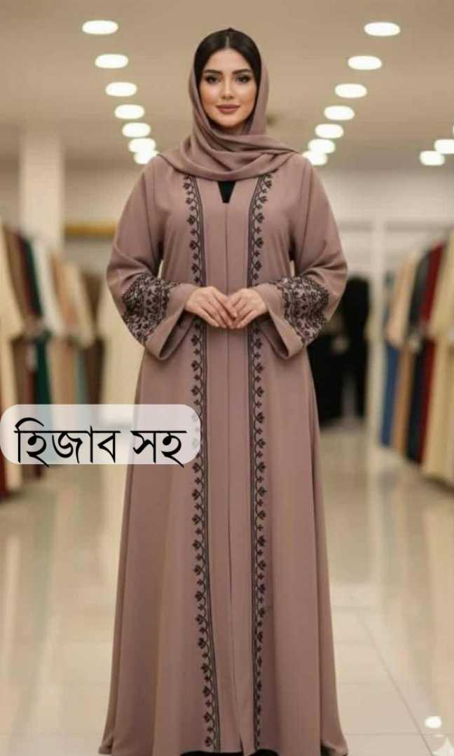 Exclusive,Embroidery,Borka