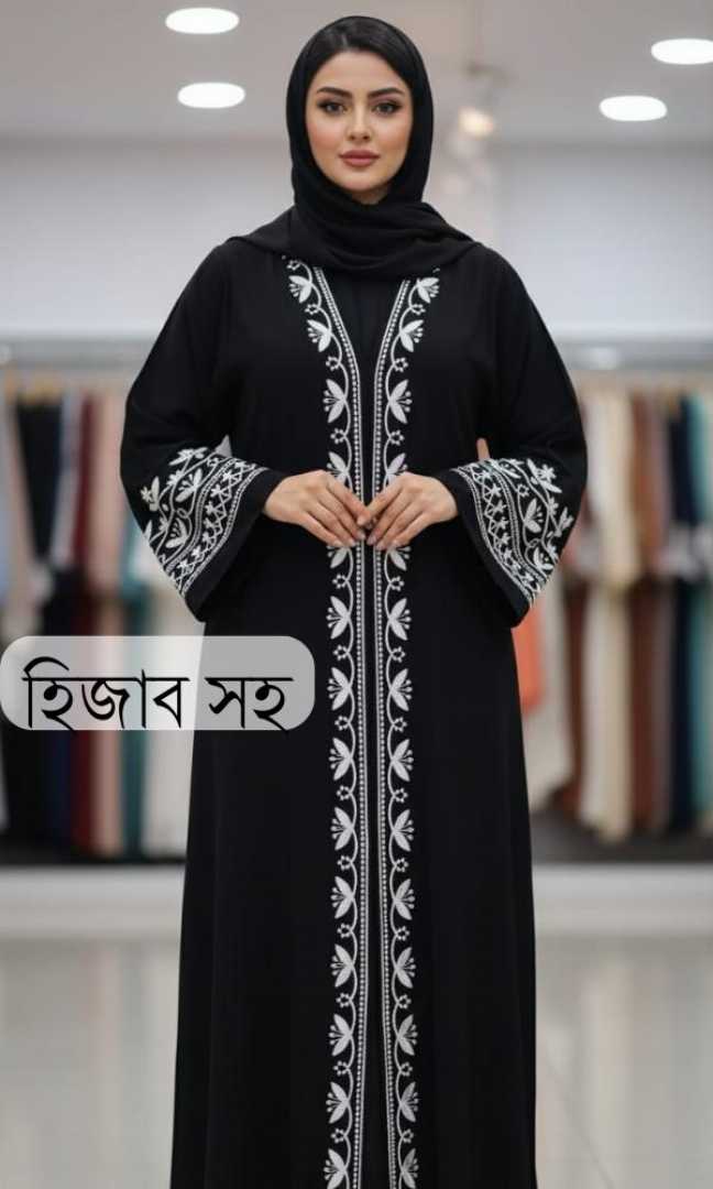 Exclusive,Embroidery,Borka