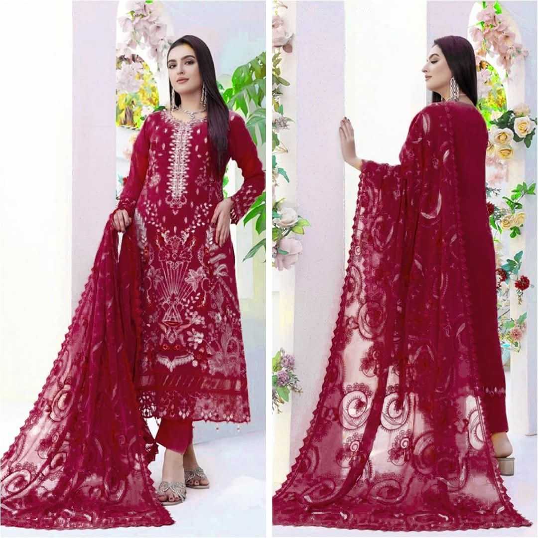 Premium,4part,Georgette,Suit