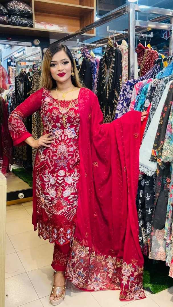 Premium,4part,Georgette,Suit