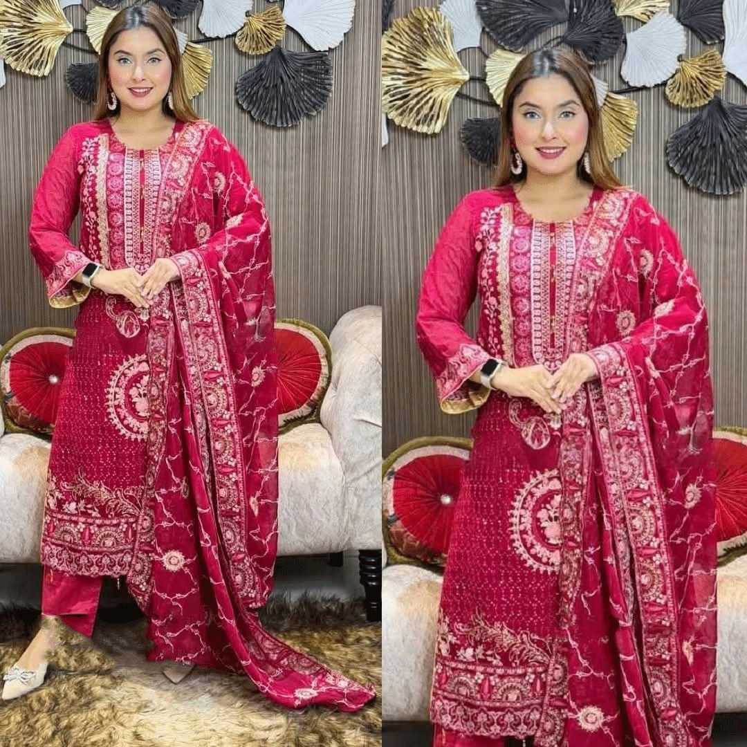 Premium,4part,Georgette,Suit