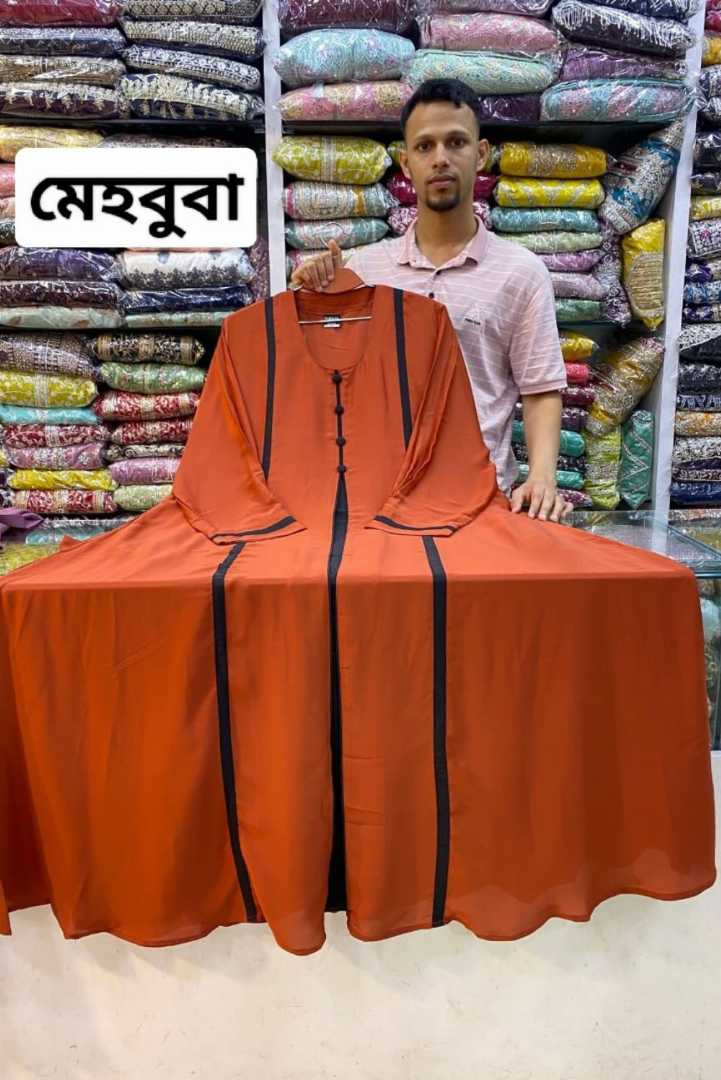 Mehbuba,Dubai,Cherry,Abaya,(হিজাব,ছাড়া)
